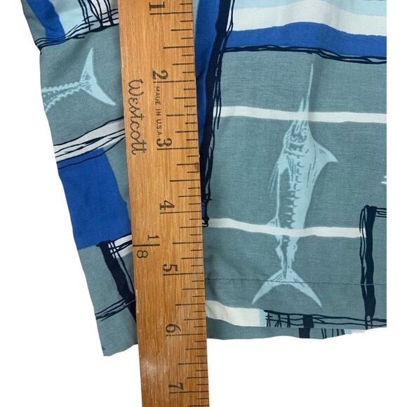 Columbia PFG Shorts Mens XXL Gray Multi Omni‎ Shade Fishing Swim Outdoors Marine - Picture 8 of 8